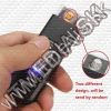 Olcsó Flameless Electronic Cigarette Lighter USB Rechargeable White-black (IT9767)